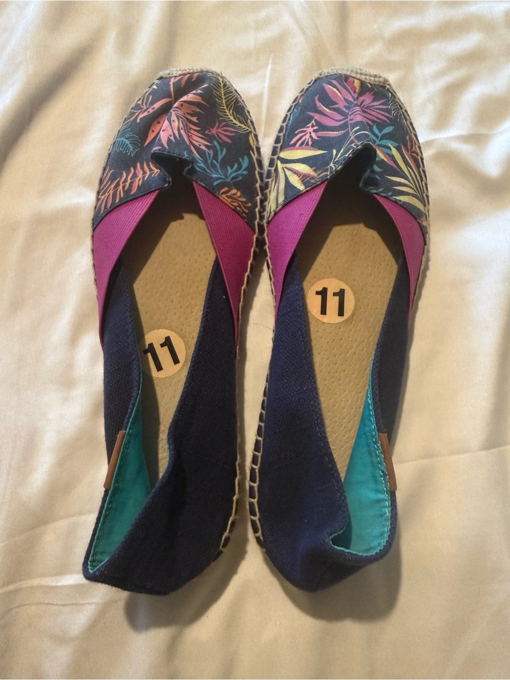 Sperry Katama Cape Seaweed Espadrille Slip On Shoes Womens Size 11